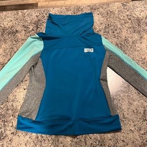 PINK long sleeve high neck.